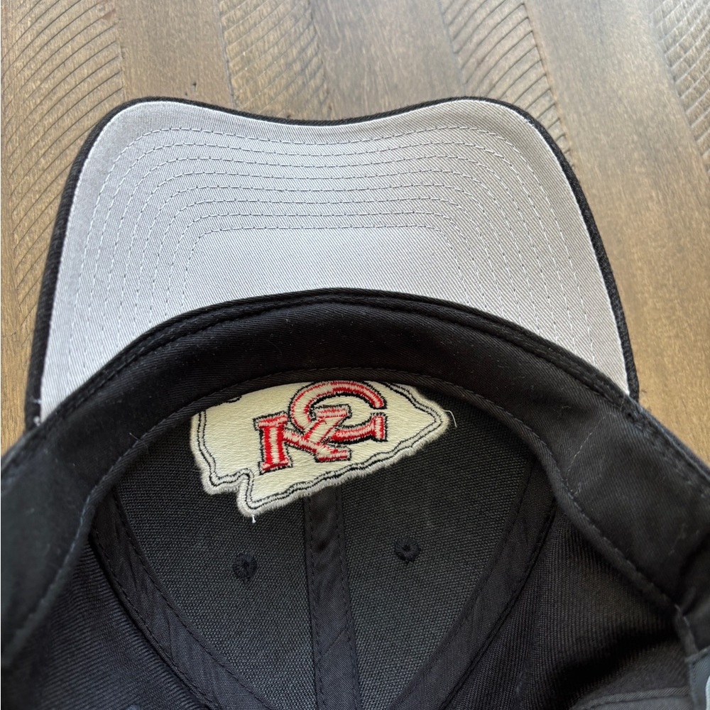 47 Brand Black Kansas City Chiefs Hat - Picture 3 of 5